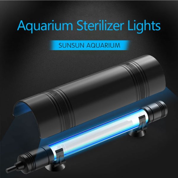 Aquarium Sterilizer Lights, UV Sterilizer,UVC Lamp, Disinfection UV Light, Ultraviolet Light Disinfection, Kill Coronavirus UV Light, UV-C Disinfection Lighting, Sterilization UV Kill Germ,UV LED Sterilizing Light,