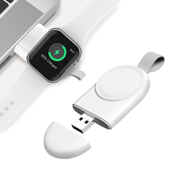 BOSEUS Smallest iWatch Wireless Charger Portable Mini Wireless Charging Base for Apple iWatch Magnetic Charge - Image 4