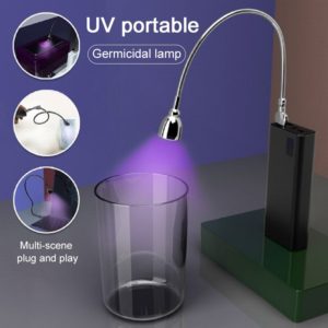 USB UV Lamp, UV Germicidal UVC LED Lamp,Ultraviolet Light, Disinfection Lighting, LED Sterilizing Light
