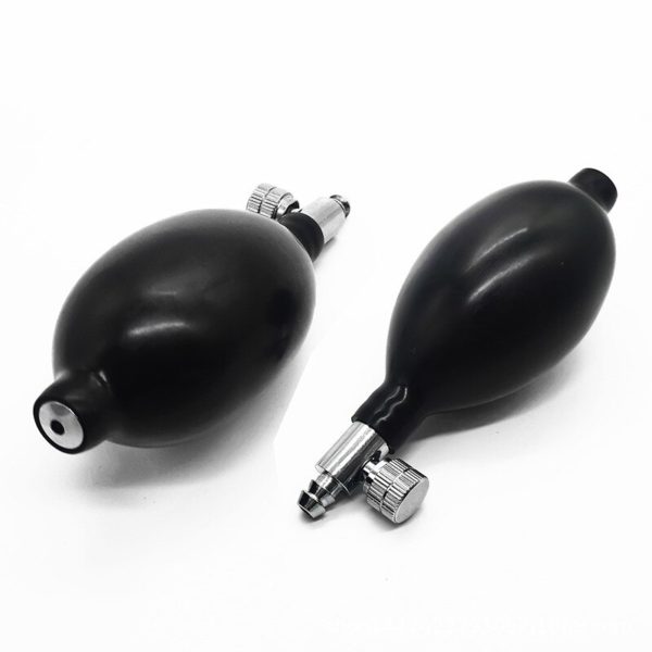 Inflatable Ball Blood Pressure Cervical Tractor Latex Air Inflation Balloon Bulb Pump Valve for Sphygmomanometer Tonometer