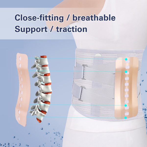 Lumbar Waist Back Support Belt Disc Herniation Orthopedic Medical Strain Pain Relief Corset Back Spine Decompression Brace