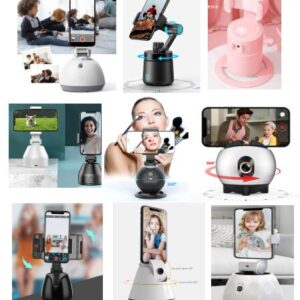 P2S T2 Q2 Api Genie 2 GK01 Q3 Q9 Q4 YT-10 CT01 U3 Y5 Auto Face Tracking Gimbal Selfie Stick Stabilizer Phone Holder Tripod