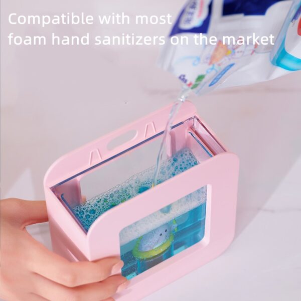 400ml Automatic Soap Dispenser 20s Light Hand Washing Reminder Wall and Table Dual-purpose Liquid Dispensers Wash Personal Care - Image 3