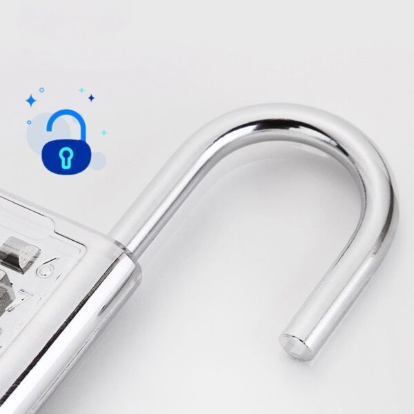 8 Digits Password Code Combination Padlock Zinc Alloy Suitcase For Luggage Travel Code Smart Lock Code Keyed Anti-thieft Lock - Image 5