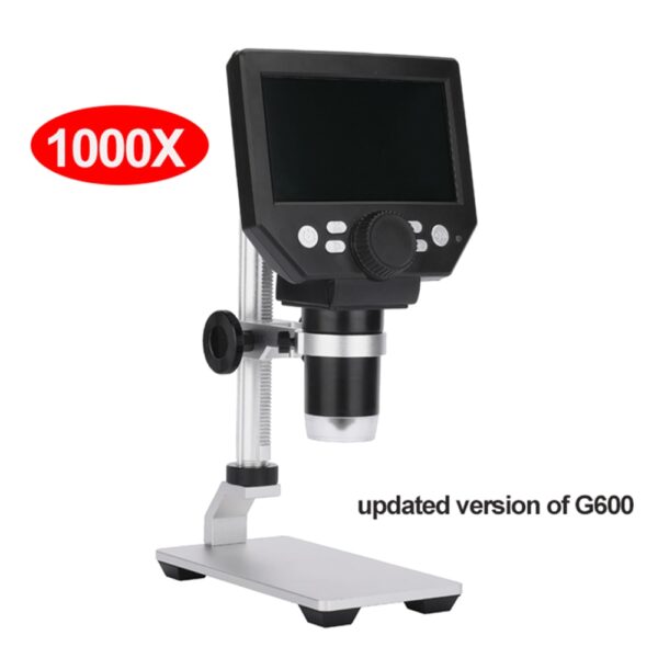 G1000 1000X electronic USB microscope digital soldering video microscope camera 4.3 inch lcd Endoscope magnifying Camera LED