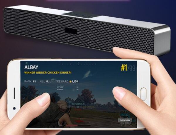 E-91 Soundbar Wireless Bluetooth Speaker Desktop Speakers Home TV Small Bully Speaker