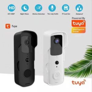 T30 Tuya Smart Video Doorbell WiFi 1080P Video Intercom Door Bell Camera Two-Way Audio Night Support Alexa Google Home