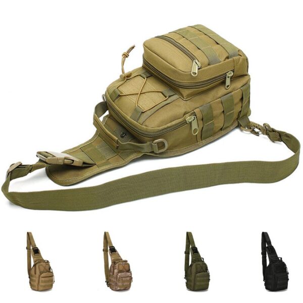 Outdoor Military Tactical Sling Sport Travel Chest Bag Shoulder Bag For Men Women Crossbody Bags Hiking Camping Equipment