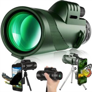 Portable Zoom HD 5000M Telescope Folding Long Distance Mini Powerful Telescope for Hunting Sports Outdoor Camping Travel
