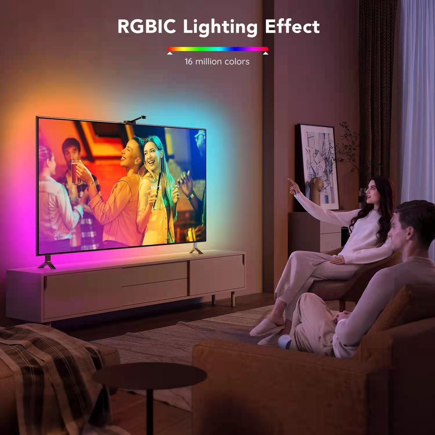Immersive TV Backlight RGB Synchronous Environment LED Strip Light