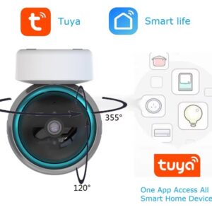 Tuya Smart WiFi Camera Home Security Surveillance PTZ Camera TY071 Smartlife App