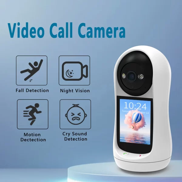 4MP 2K PTZ Wifi Camera Video Call with 2.8 Inch IPS Screen Baby Cry Sound Detection Security IP Camera 3MP Baby Monitor iCSee - Image 3