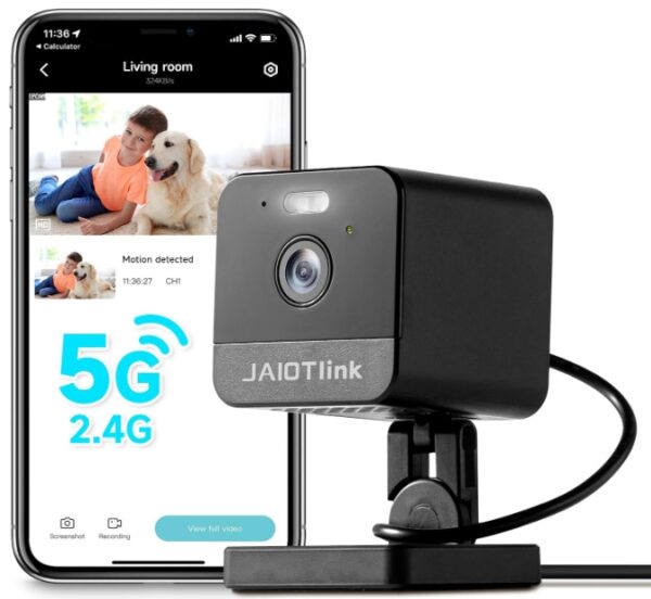 JAIOTlink WiFi Indoor Camera with Motion Detection