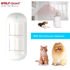 3Pcs Wolf-Guard Tuya Wireless Wifi Detector Smart Dual Pet Immune PIR Sensor Home Alarm Compatible with Alexa & Google App