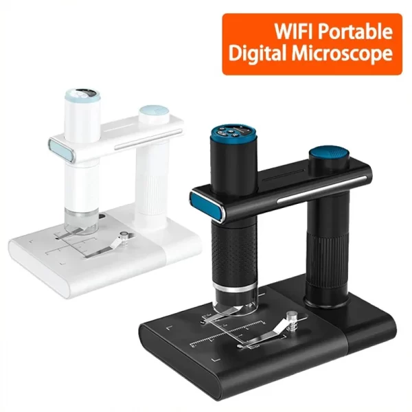 WiFi Digital Microscope 1000X Portable USB HD Inspection Camera 1000X Magnification Handheld/Stand USB Charge Phone Magnifier