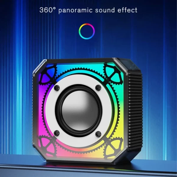 Portable Bluetooth-compatible Speakers Subwoofer Heavy Bass Wireless Outdoor