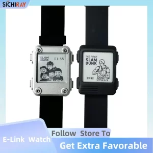 ESP32 E-ink Display Smart Watch Adjustable DIY Dial 3D Printer CNC Cases Customizable Connect With Bluetooth And Wi-fi Developer