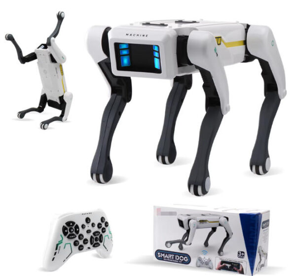 Intelligent AI RC Robot Dog toy with app control and voice dialogue