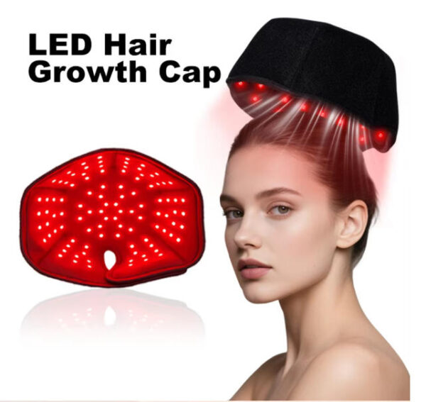 Boseus Red and Infrared Light Therapy Hair Regrowth Cap for hair loss treatment