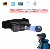 Illuminate Your Adventures: The Ultimate Intelligent Headlights HD Video Camera Recorder