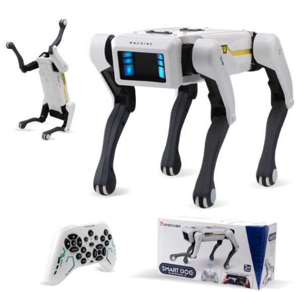 Intelligent AI RC Robot Dog interactive electronic pet toy with remote control