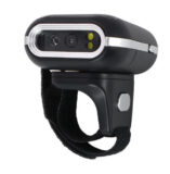 Bluetooth Portable 1D 2D Mini Pocket Size Scanner Ring Wearable Wireless Barcode Reader for Book